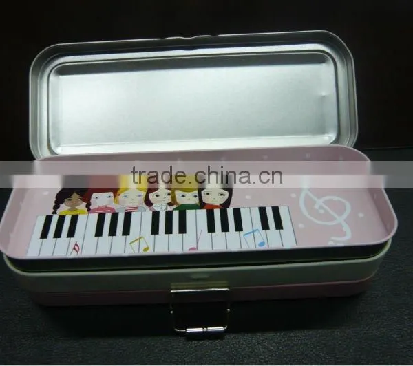 New Design Two Layers Pencil Tin Case photo-2
