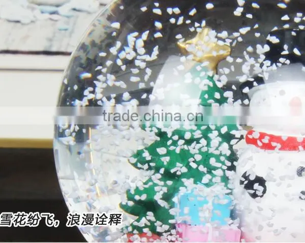 Hot Sale Musical Snow Globe Christmas Gifts Snow Globe Christmas Decoration Snow Globe photo-5