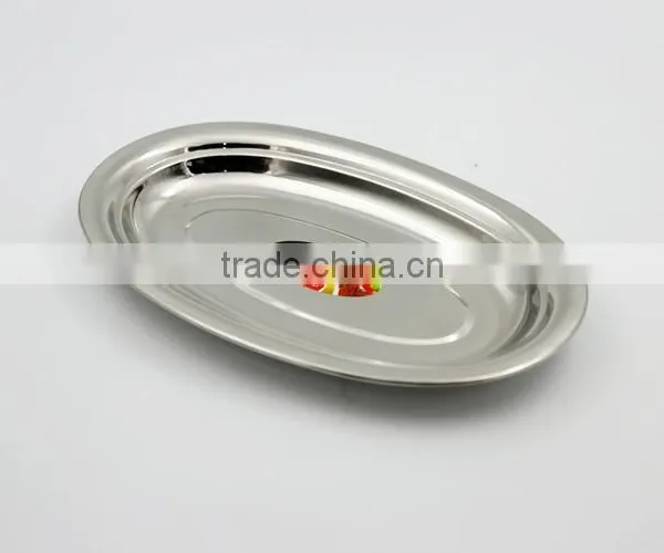 Oval Stainless Steel Plate & Dishes for Sale photo-2