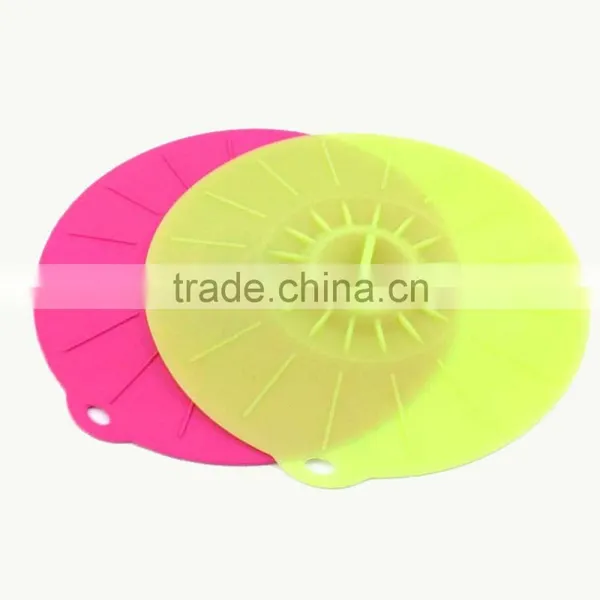 LFGB Approved Custom Logo Silicone Pot Cover photo-2