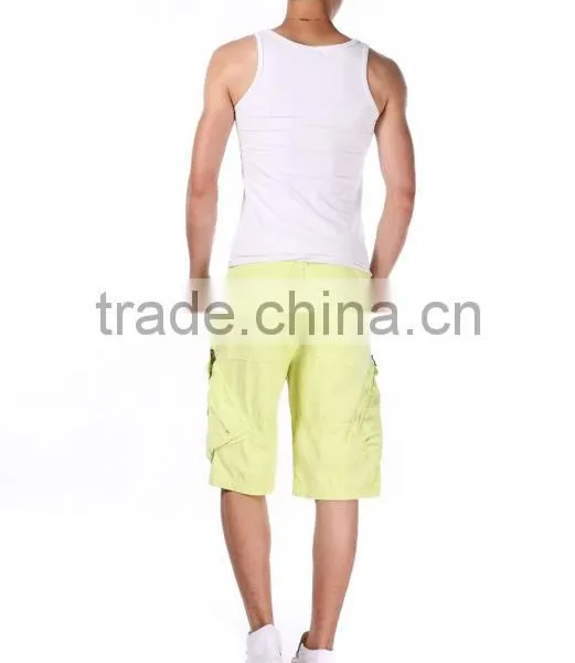 Hot Style Summer Big Pocket Cotton Cargo Style Shorts Made In China photo-3