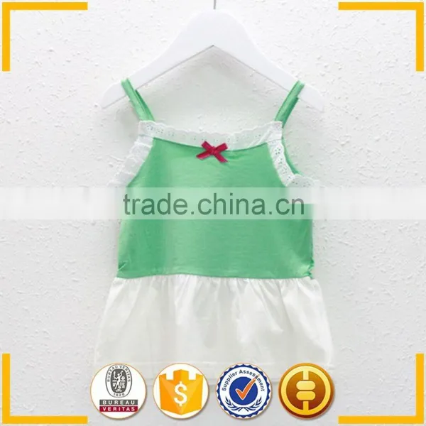 Wholesale Little Girls Ruffle Top Lace Ruffles Hem Child t Shirt White Top photo-3