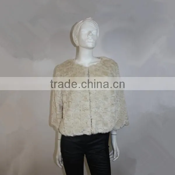 2014 European Fashion Winter Coats Fake Fur Coats for Women in Russia Market photo-2