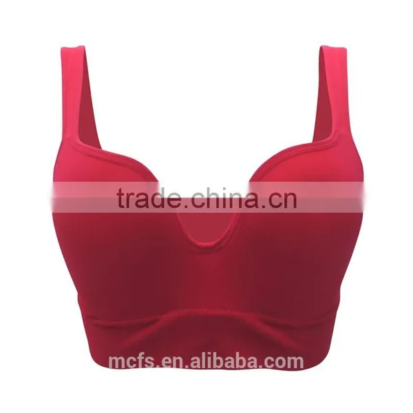 New Style Wholesale Women Fitness Bra Underwear Brand Ladies Sexy Seamless Sports Bra photo-3