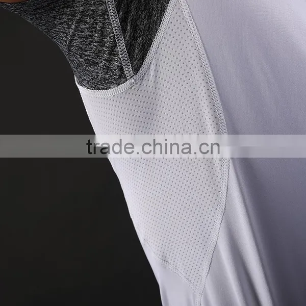 Custom Yoga Sports Wear Training Round Neck PlainT-Shirt For Men Fitness T Shirt photo-6