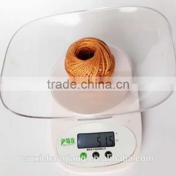 Eco-friendly High Quality Raw or Color Hemp Rope Ball 50g photo-3