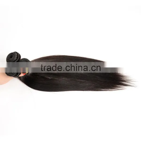 India Straight Wave Real Human Hair 6a Raw Unprocessed Virgin Indian Hair photo-2