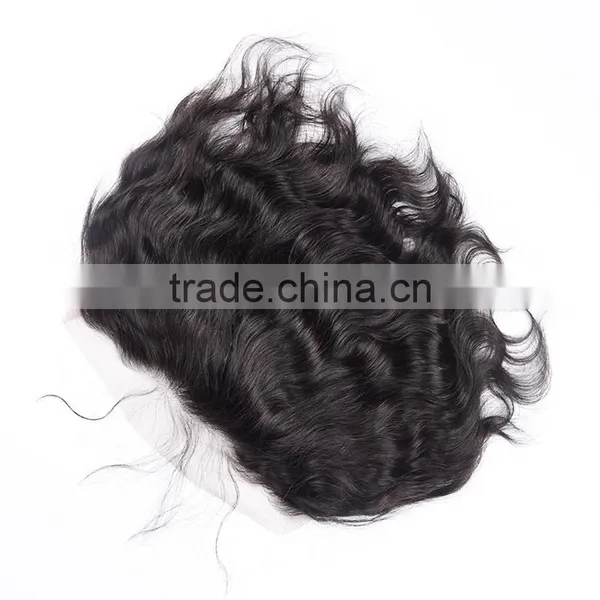 Peruvian Hair 360 Lace Frontal Closure With Lace Band photo-5