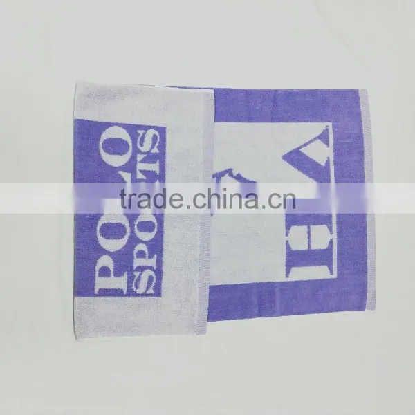 Custom Jacquard Logo 100 Cotton Bathroom Towel photo-3