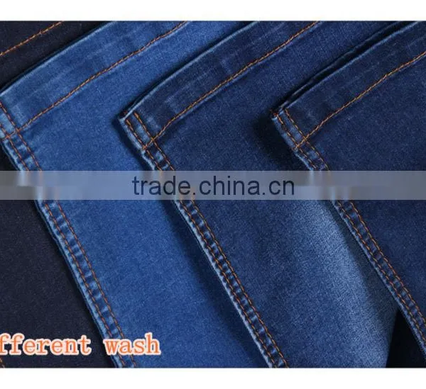Indigo Yarn Dyed Knitted Jean Fabric Supplier photo-3