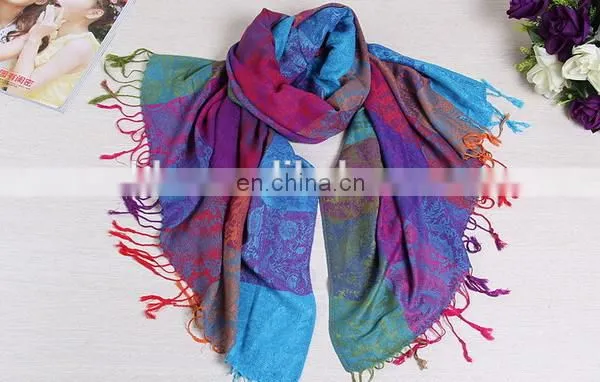 Blanket Grid Tartan Taasels Cape Oversize Winter Warmer Scarf Women Fashion Jewelry photo-2