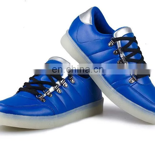 Wholesale Men Leisure Shoes Colorful Glowing Shoes Lights up Led Luminous Shoes Mens photo-3