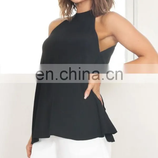 Latest Fancy Tops Design For Ladies Fashion Tops In Black photo-3