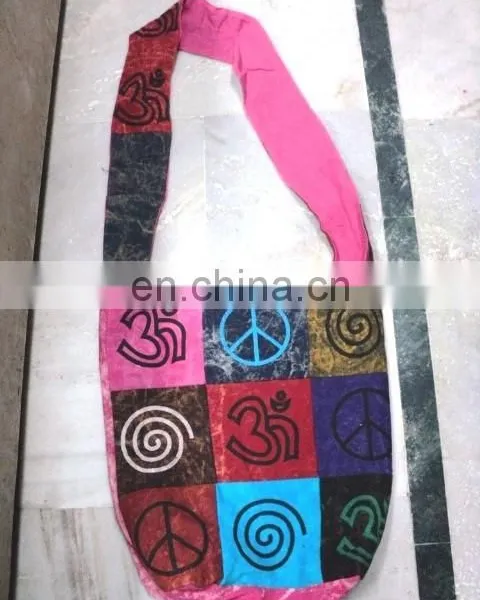 COTTON PATCHWORK PRINTED BAGS OM photo-4