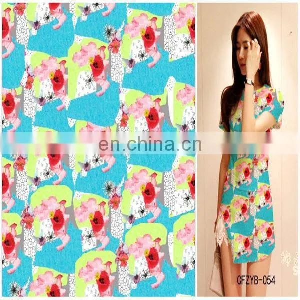 100% Bamboo Fiber Digital Printed Fabrics for Table Cloth