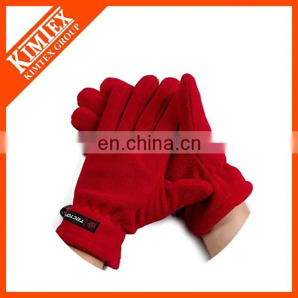 Fleece Cheap Customized Logo Unique Winter Gloves photo-2