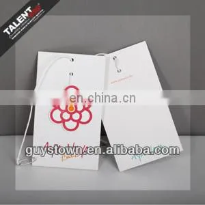 Custom Fashion Paper Hangtag for Lady Garment photo-3