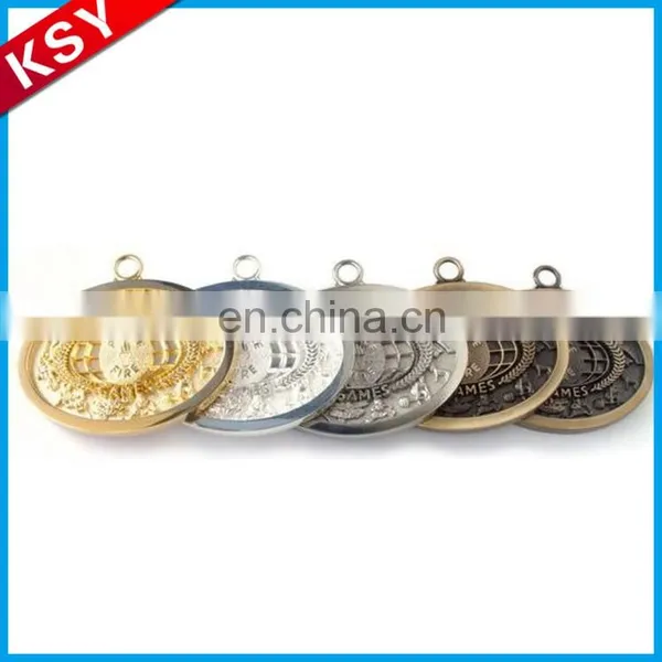 China Supplier Factory Promotion Price Engraving Round Gold Souvenir Enamel Medal photo-2