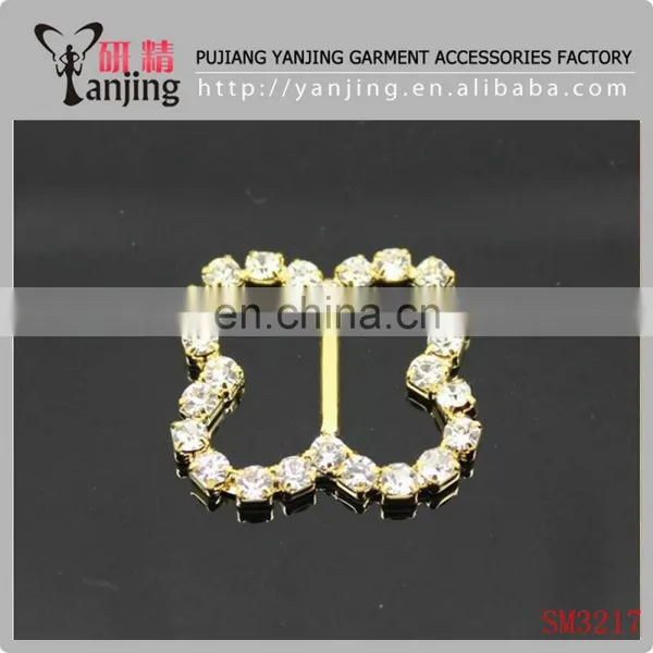 Factory Directly ! Wholesale Butterfly Rhinestone Buckle photo-2