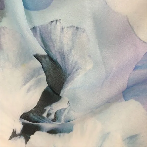 Professional Fashionable Custom Digital Print Spun Rayon Fabric photo-5