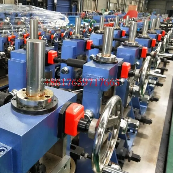 Automatic Steel Square Welded Pipe Tube Production Line photo-4