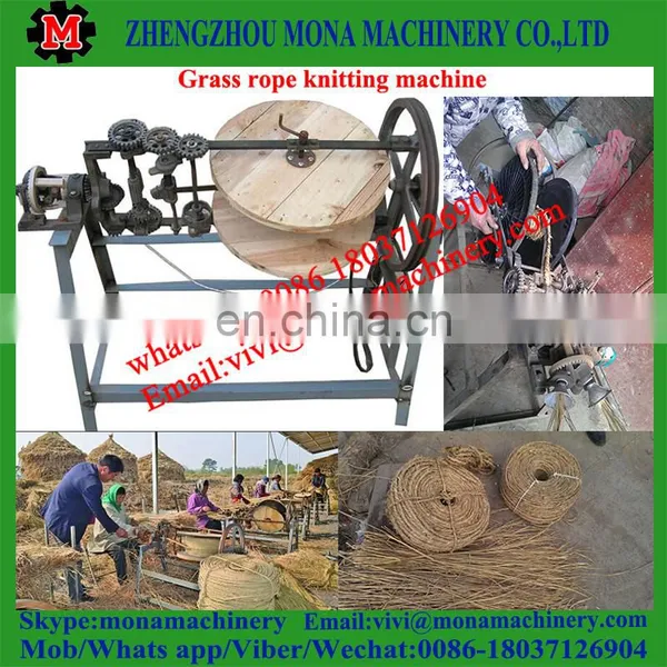 Farm Waste Recycling Machine Straw Rope Knitting Machine Rice Straw Rope Making Machine photo-4