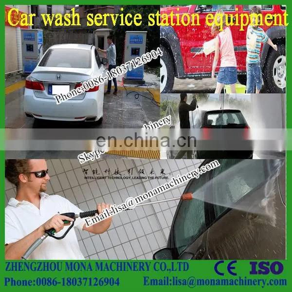 New Coin /card Operated Hot Cold Water/ Foam Multional Used Self Service Car Wash Equipment photo-5