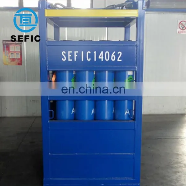 Industrial Oxygen Cylinder Rack With DNV and TPED Certificate