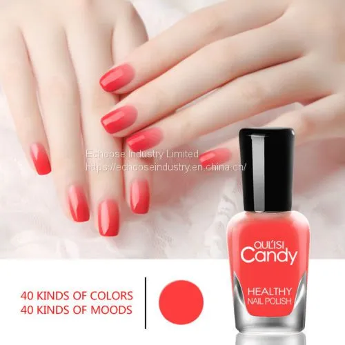 Peel- Off Nail Polish Long Lasting Waterproof 40 Colors 8ml photo-3