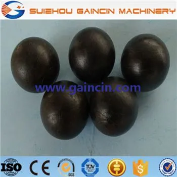 Steel Forged Milling Balls, Grinding Media Forged Steel Balls, Dia.35mm,45mm Grinding Media Balls photo-2