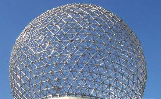 Wind Resistant For Terminal Building Grid Strucutre Space Frame photo-3