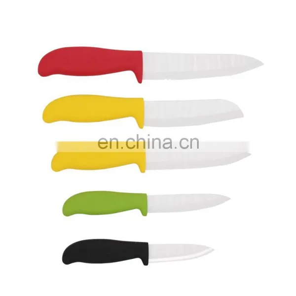 Traditional Multi Purpose 4 Pcs Ceramic Kitchen Knife Set photo-5
