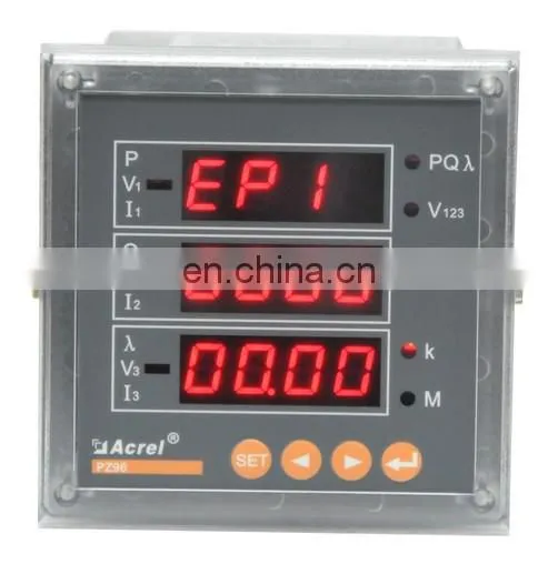 AC Intelligent Three-phase Embedded Power Meter Digital Display Voltage Current Energy Meter photo-3