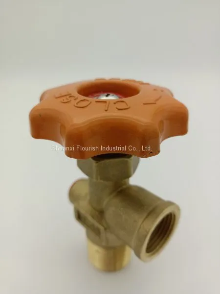 LPG Valve/ Brass Gas Self-closing Cylinder Valve /Angel Valve V5