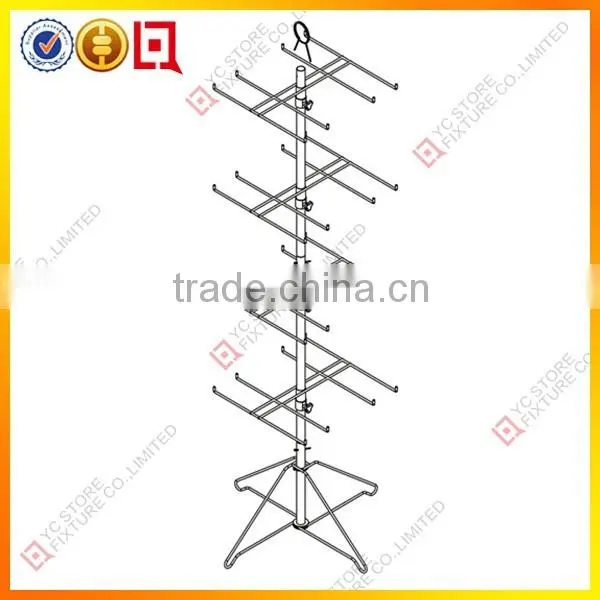 6 Hooks Metal Spinner Socks Display Stands photo-3