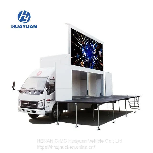 Led Advertising Mobile Led Screen Billboard Truck