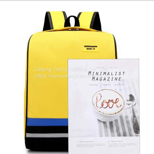 Kindergarten Schoolbag Custom Logo With Reflective Strip Backpack Printing Children Schoolbag Backpack NEW photo-3