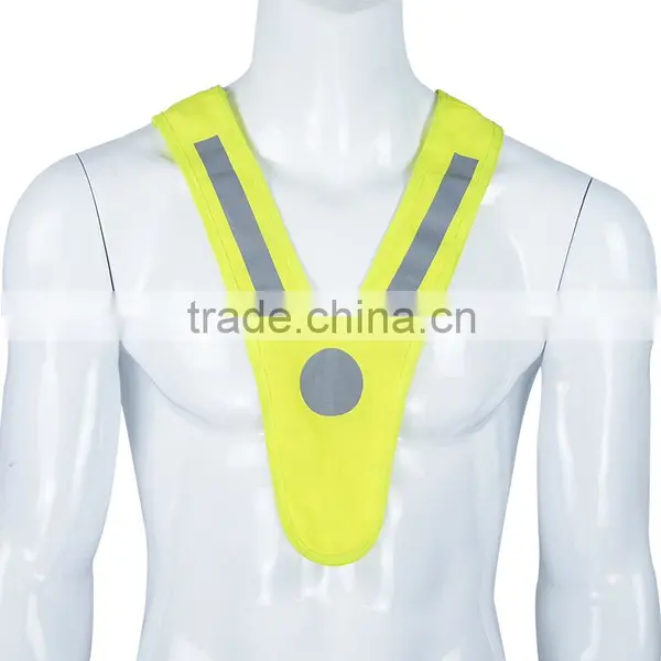 High Visible V Shap Kids Safety Vest RF073 photo-6