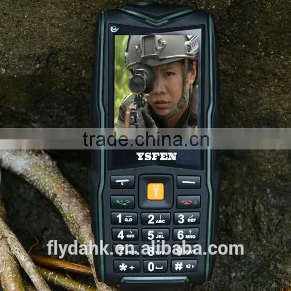 M18 Waterproof Cdma Gsm Mobile Phone 3 Sim Card 3 Standby Rugged Phone 2.4 Inch Big Voice Power Bank Bar Mobile Phones. photo-2