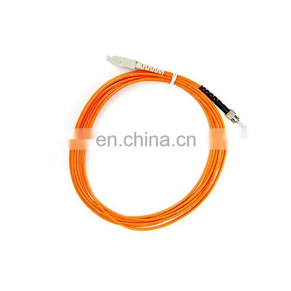 SC/FC/ST/MU/MTRJ Patch Cords Sc-fc Duplex Fiber Optic Patch Cord 3mm Plastic Fiber Optic Cable
