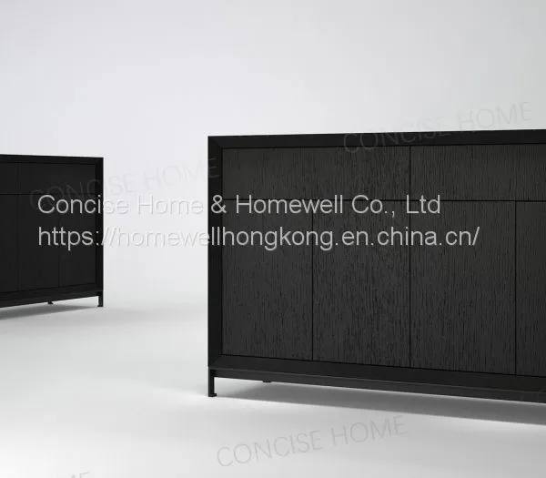 Concise Home fty direct sale DH1501 modern 2 drawer 4door cabinet buffet sideboard