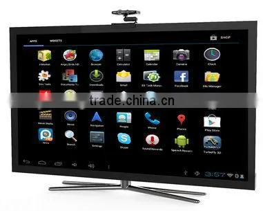 2013 New Hot Selling With Camera (5.0 MP) Android 4.0 tv Box Portable Android Mini PC HD2 Dual Mic AV WiFi RJ45 tv Box for Skype photo-5