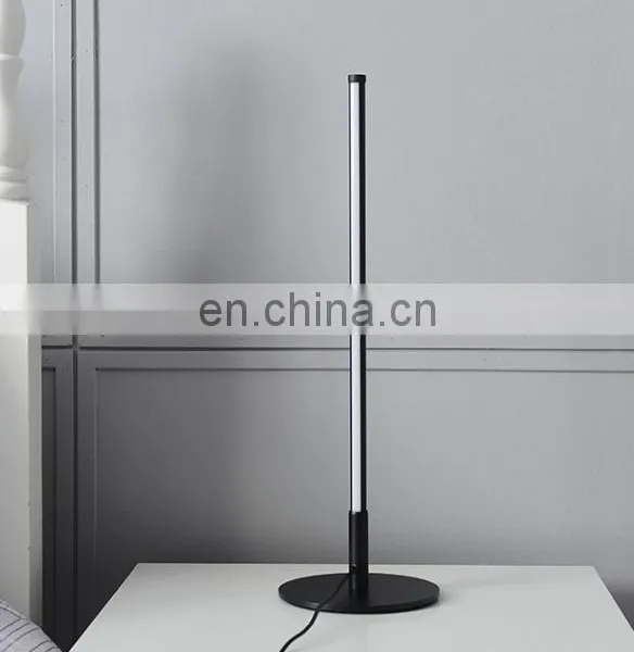 Home Decor Modern Luxury Bedside Acrylic Shade Metal Table Lamps Reading Lamps for Bedroom photo-4