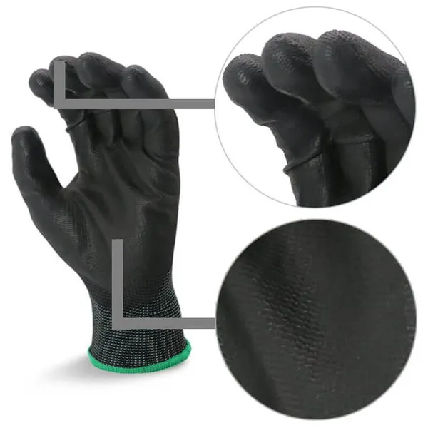 Guantes Recubiertos de PU Para la Construcción photo-2