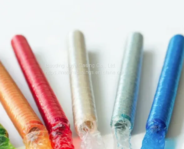 Shirred Edible Halal Collagen Protein Sausage Casing for Ham Packing