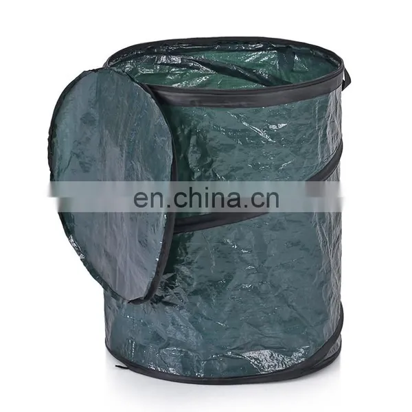 Heavy Duty Pop Up/pe 600d Polyester Gardening Bag With Spring photo-3