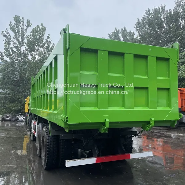 Used Howo Chinesetrucks Tipper Dump Truck 12 Wheels 2020 2018 2021 50tons 8x4 for Sale photo-2