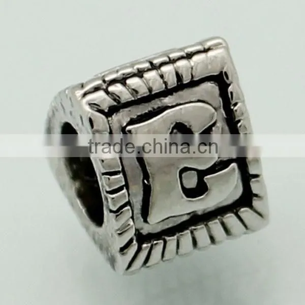 Hot Sels Metal Beads Popular Letter Beads photo-2