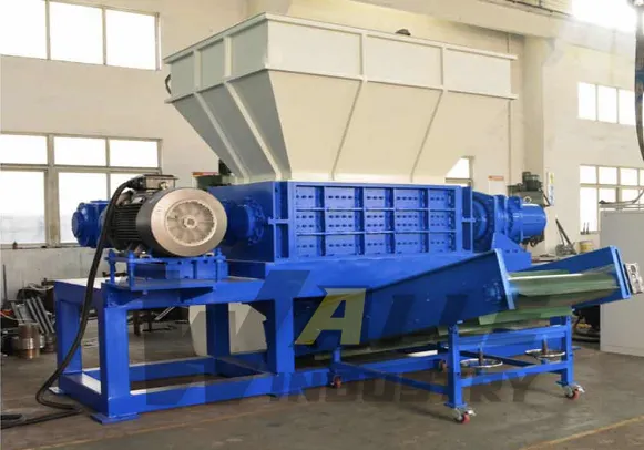 Plastic Metal Scrap Shredder Machine for Sale Price Manufacturer in China Two Shaft Shred Machine photo-3