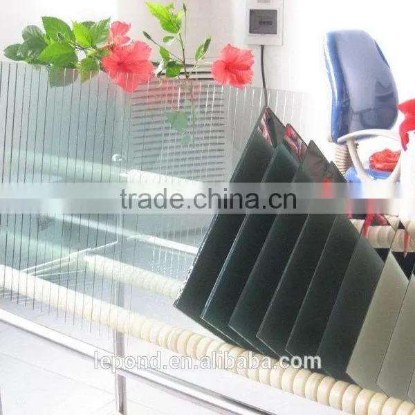3.2mm 4mm Ultra Clear Embossed Glass /Tempered Figured Glass photo-2